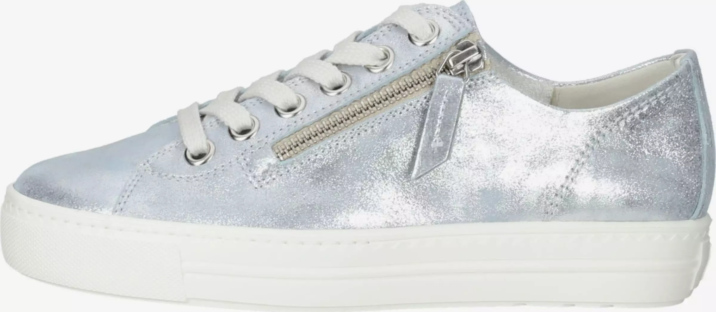 Paul Green Baskets Détentes Baskets Basses Femme Argent 2 Paul Green Baskets Détentes Baskets Basses Femme Argent – Image 2