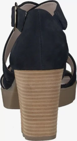 Paul Green Sandales à Talons Sandales Femme Bleu Nuit -Paul Green Magasin De Vente 0d6051a8011575bf5b4182e5136274da scaled