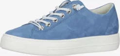 Paul Green Baskets Tendances Baskets Basses Femme Bleu Ciel