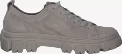 Paul Green Chaussures à Lacets Chaussure à Lacets Femme Gris -Paul Green Magasin De Vente 1257102940540488bf8a70509f78590d