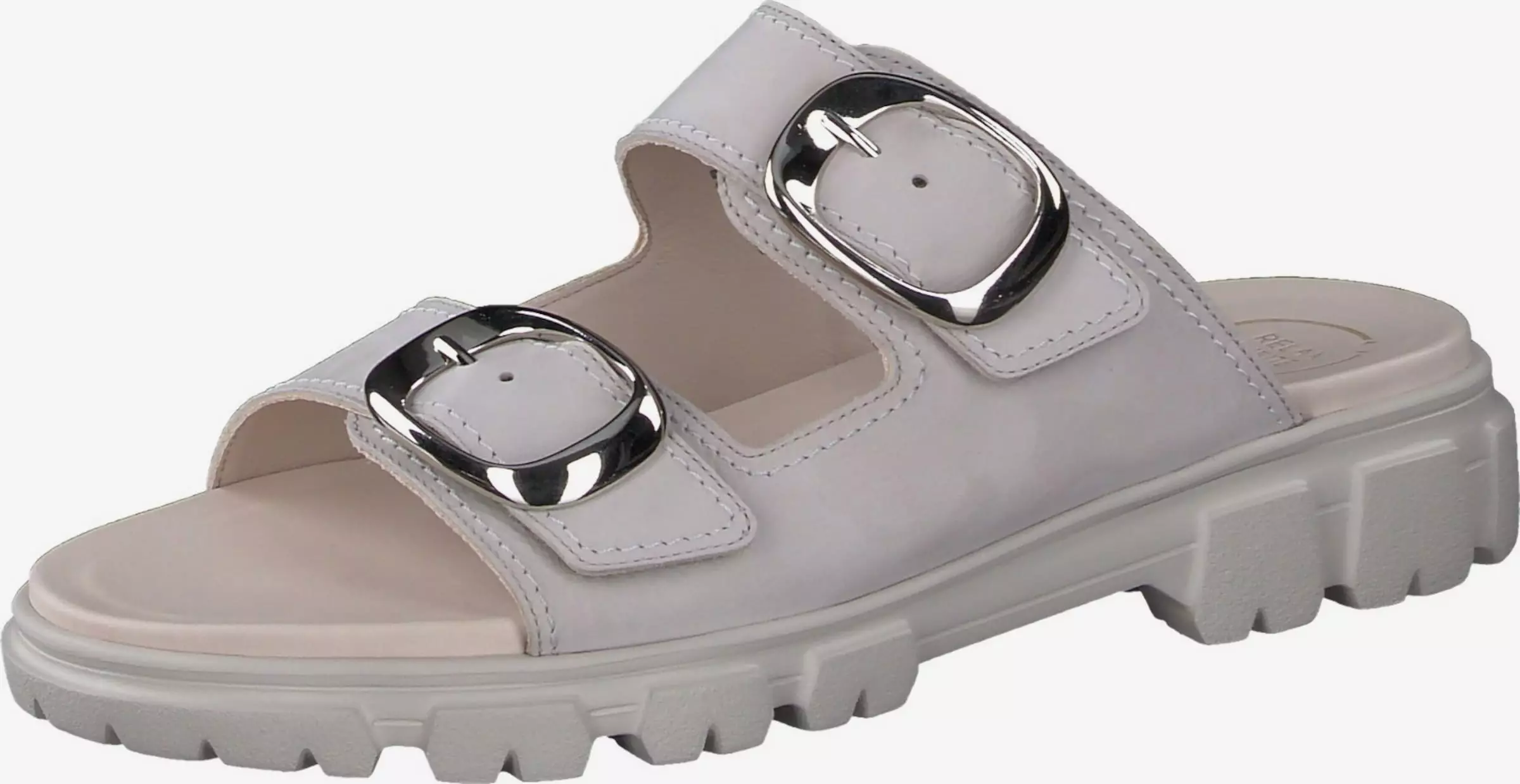 Paul Green Sandales à Talons Mule Femme Blanc 1 Paul Green Sandales à Talons Mule Femme Blanc