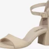 Paul Green Sandales à Talons Sandales Femme Beige
