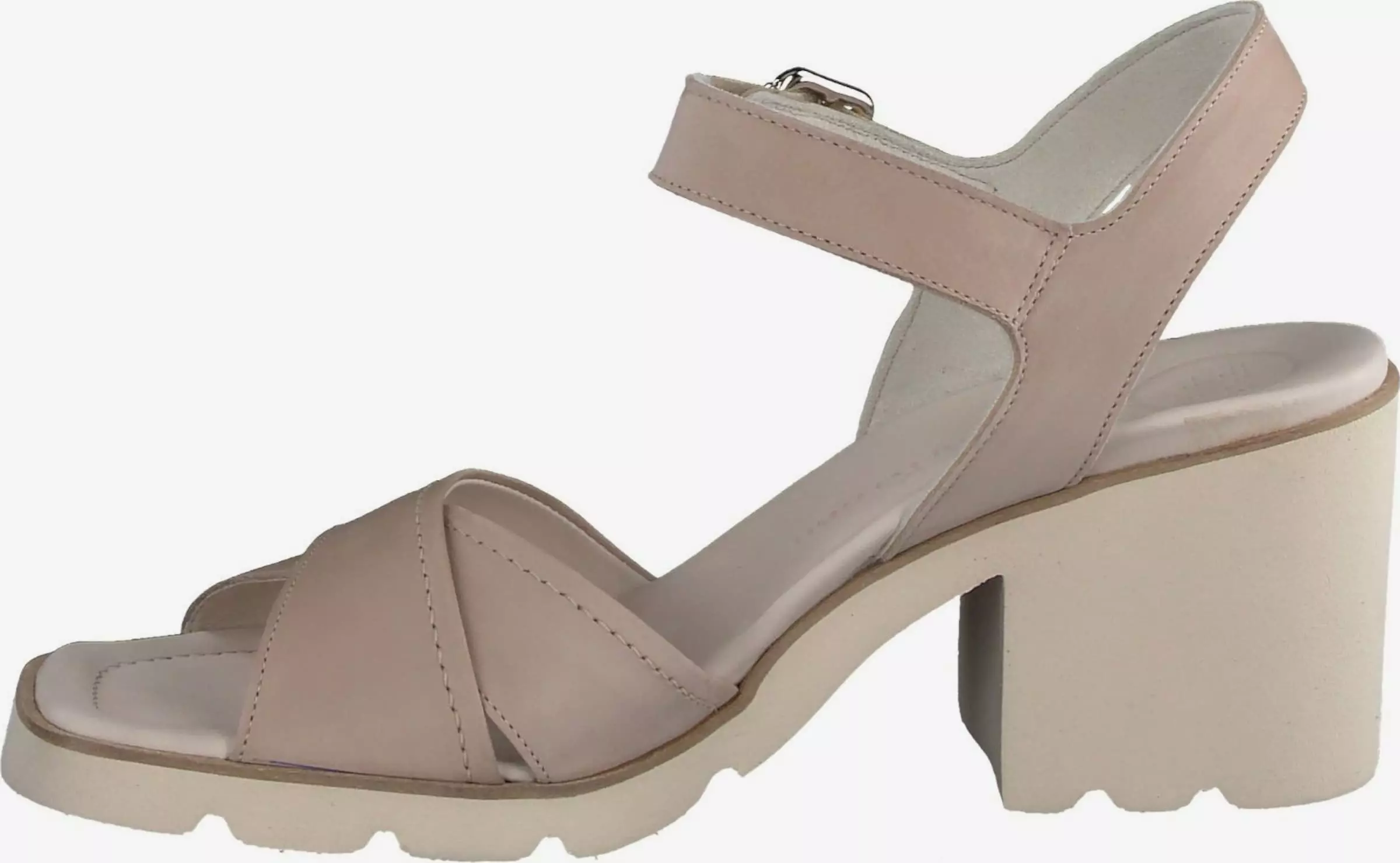 Paul Green Sandales à Talons Sandales à Lanières Femme Beige 2 Paul Green Sandales à Talons Sandales à Lanières Femme Beige – Image 2