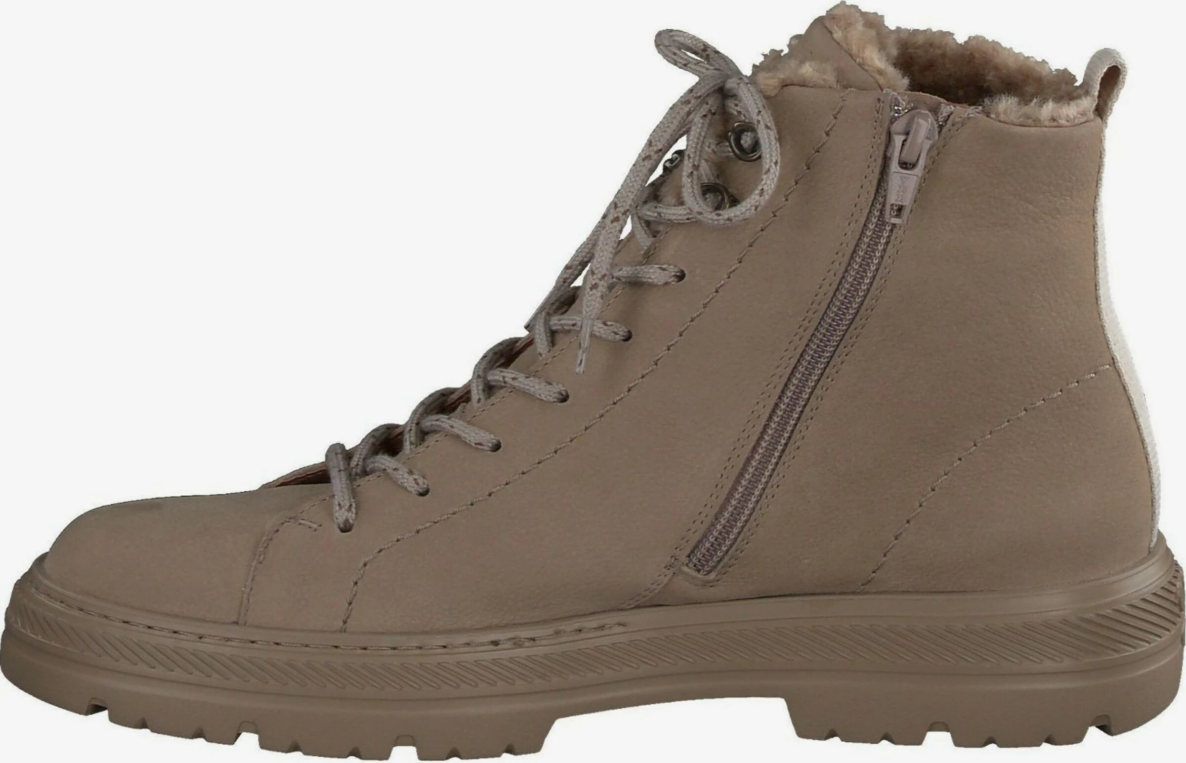 Paul Green Bottines Bottines à Lacets Femme Beige 2 Paul Green Bottines Bottines à Lacets Femme Beige – Image 2