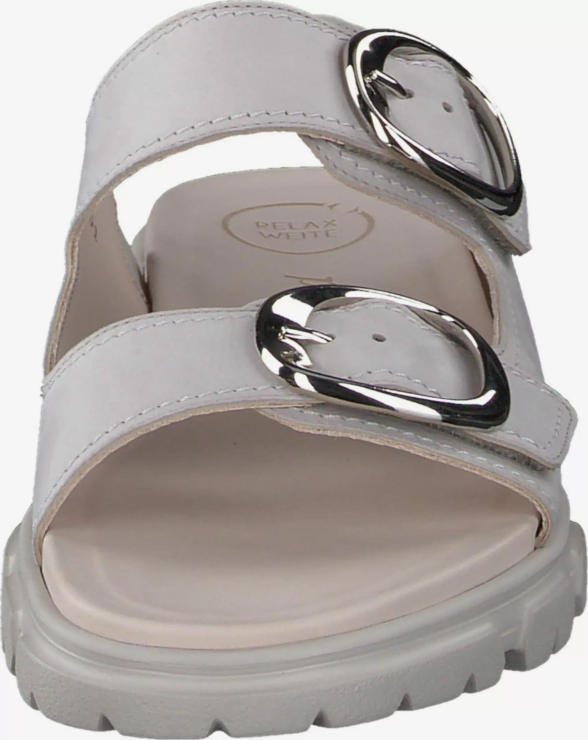 Paul Green Sandales à Talons Mule Femme Blanc 3 Paul Green Sandales à Talons Mule Femme Blanc – Image 3