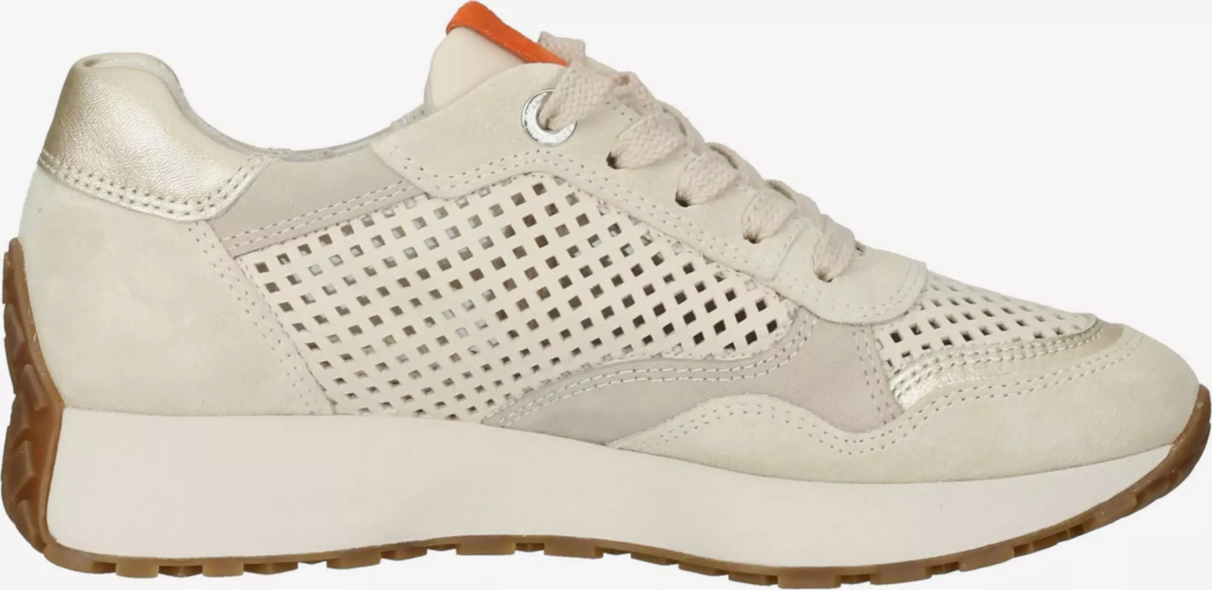 Paul Green Baskets Running Baskets Basses Femme Crème 4 Paul Green Baskets Running Baskets Basses Femme Crème – Image 4