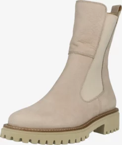 Paul Green Bottines Chelsea Boots Femme Beige / Nude
