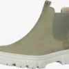 Paul Green Bottines Chelsea Boots Femme Vert