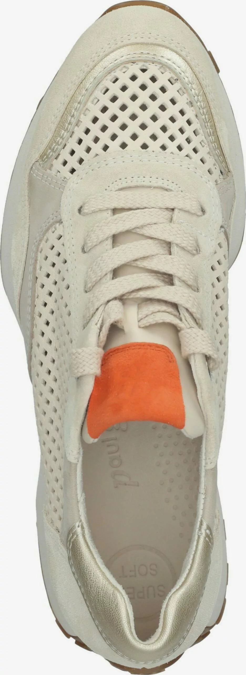 Paul Green Baskets Running Baskets Basses Femme Crème 6 Paul Green Baskets Running Baskets Basses Femme Crème – Image 6