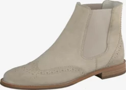 Paul Green Bottines Chelsea Boots Femme Noisette