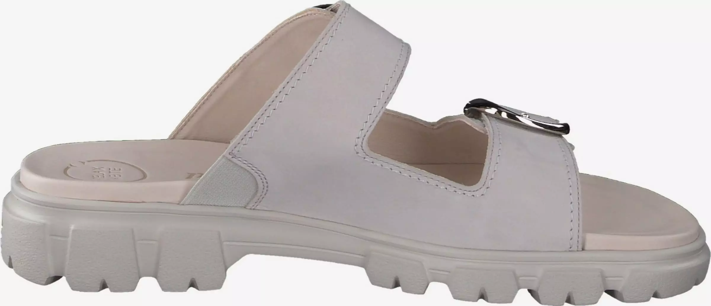 Paul Green Sandales à Talons Mule Femme Blanc 4 Paul Green Sandales à Talons Mule Femme Blanc – Image 4