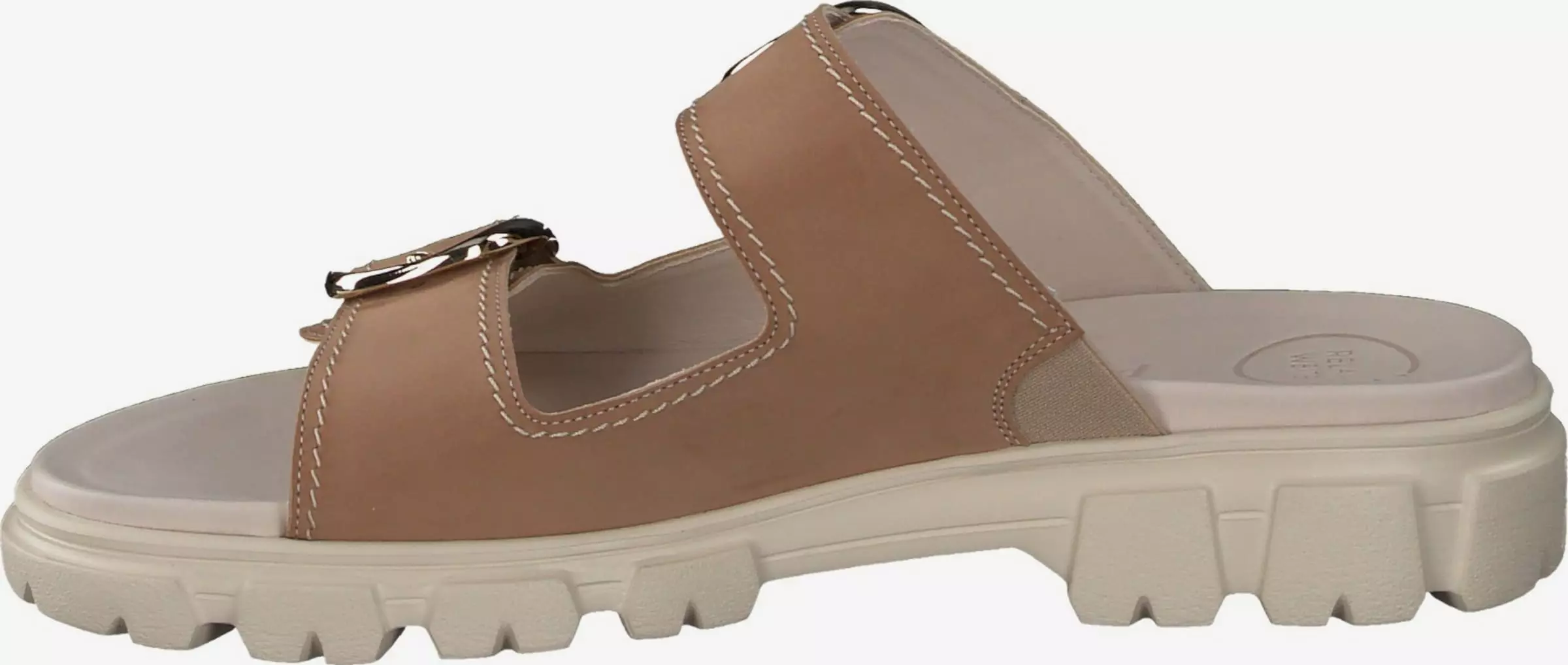 Paul Green Sandales à Talons Mule Femme Marron 2 Paul Green Sandales à Talons Mule Femme Marron – Image 2