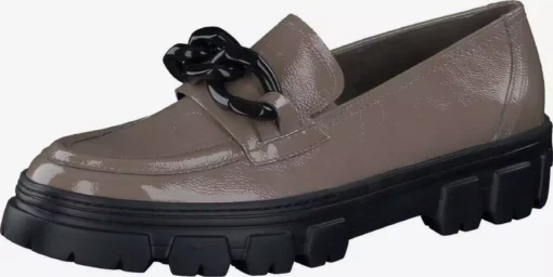 Paul Green Slippers Chaussure Basse Femme Taupe -Paul Green Magasin De Vente b80f14bd5ffad82fc7d68203fa10e425