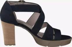 Paul Green Sandales à Talons Sandales Femme Bleu Nuit -Paul Green Magasin De Vente bffd7fd9560be03692d1181c9d9631b5