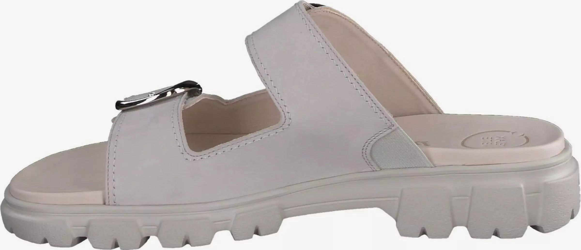 Paul Green Sandales à Talons Mule Femme Blanc 2 Paul Green Sandales à Talons Mule Femme Blanc – Image 2