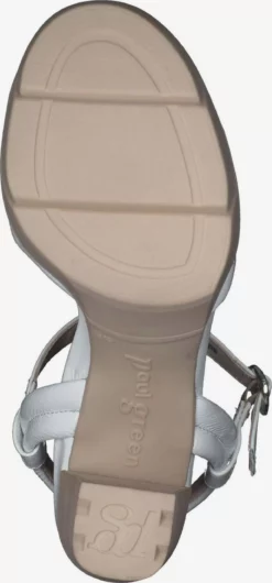 Paul Green Sandales à Talons Sandales à Lanières Femme Blanc -Paul Green Magasin De Vente e776fabdabd00bc398b1e5cdf5f6a41a scaled