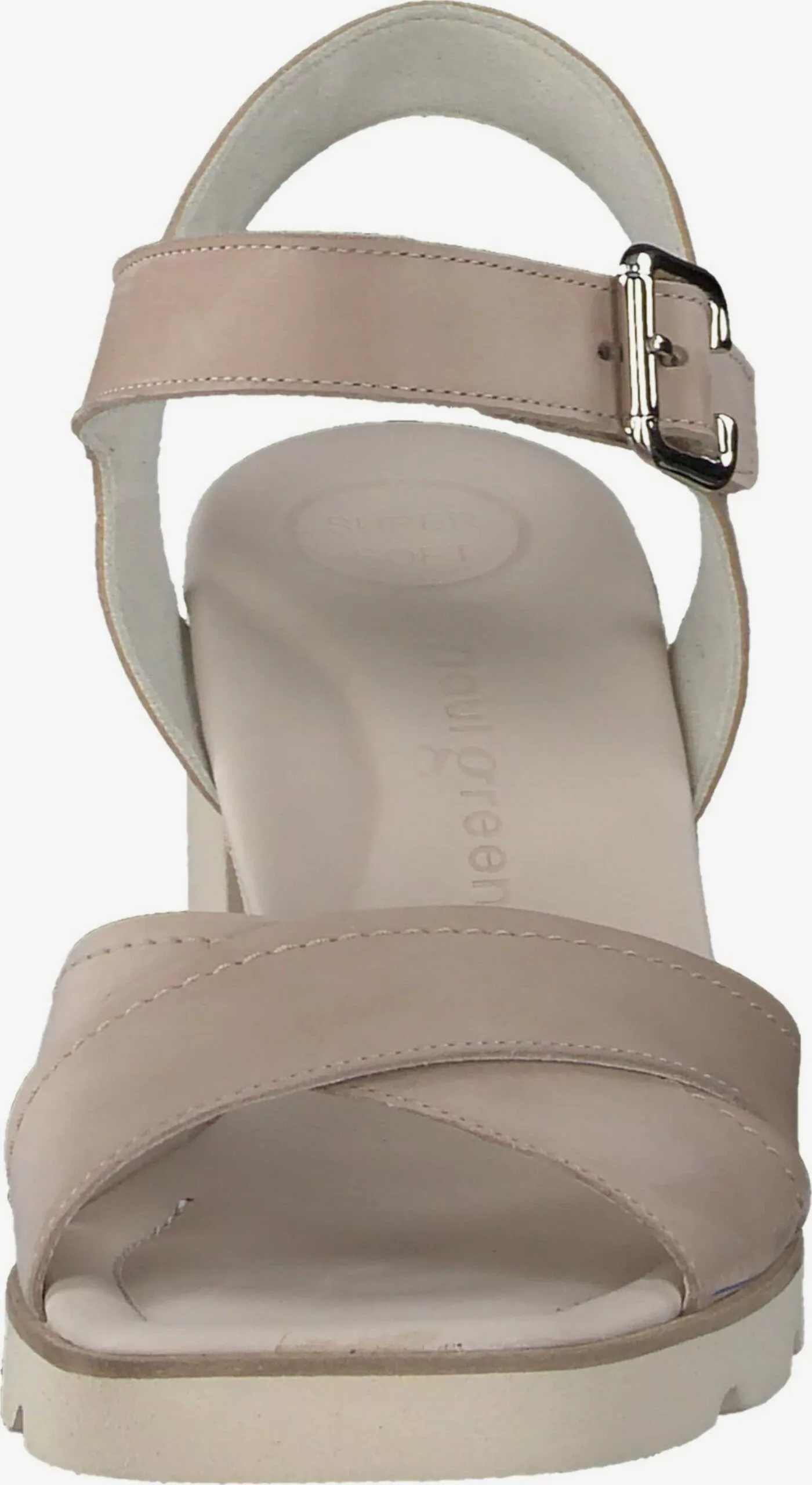 Paul Green Sandales à Talons Sandales à Lanières Femme Beige 3 Paul Green Sandales à Talons Sandales à Lanières Femme Beige – Image 3