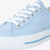 Paul Green Baskets Détentes Baskets Basses Femme Bleu Clair